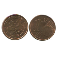 1 евроцент Германии 2013 г. (D)