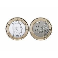 1 евро Монако 2023 г.