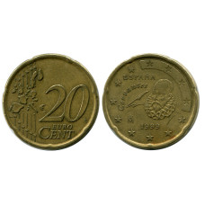 20 евроцентов Испании 1999 г.