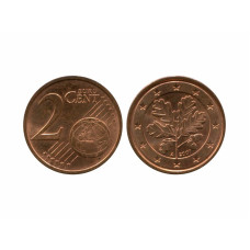 2 евроцента Германии 2007 г. A