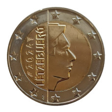 2 евро Люксембурга 2024 г.