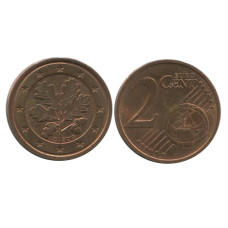 2 евроцента Германии 2013 г. (D)