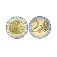 2 евро Кипра 2023 г. 60-летие Центрального банка Кипра