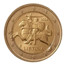 2 евро Литвы 2024 г.