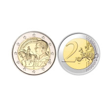 2 евро Люксембурга 2024 г. Виллем II