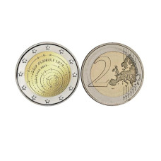 2 евро Словении 2023 г. Йосип Племель
