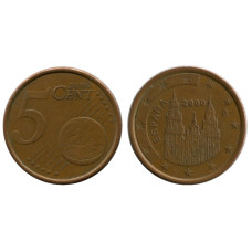 5 евроцентов Испании 2000 г.