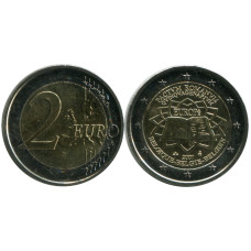 2 Евро Бельгии 2007 Г., 50 Лет Подписанию Римского Договора 2 Евро Бельгии 2007 Г., 50 Лет Подписанию Римского Договора