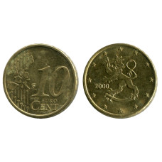10 евроцентов Финляндии 2000 г.
