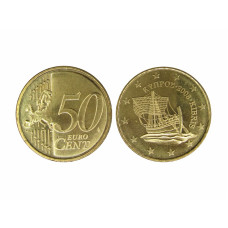 50 евроцентов Кипра 2008 г.