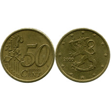 50 евроцентов Финляндии 2000 г.