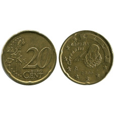 20 Евроцентов Испании 2006 Г.