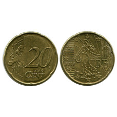 20 Евроцентов Франции 2009 Г.