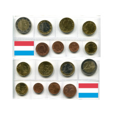 Набор Из 8-Ми Евро Монет Люксембурга 2011 Г.