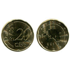 20 Евроцентов Эстонии 2011 Г.