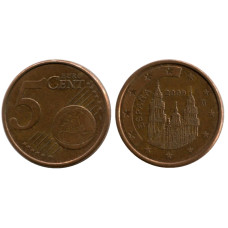 5 Евроцентов Испании 2009 Г.