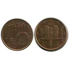 1 Евроцент Италии 2011 Г.