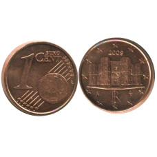 1 Евроцент Италии 2009 Г.