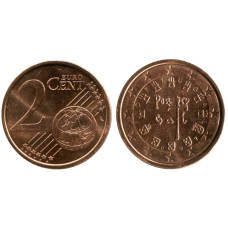2 Евроцента Португалии 2007 Г.