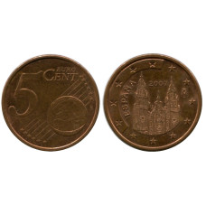 5 Евроцентов Испании 2007 Г.