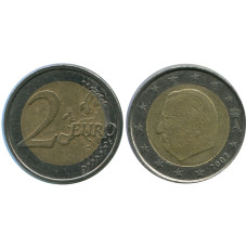 2 евро Бельгии 2002 г.