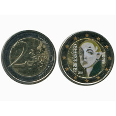 2 Евро Финляндии 2012 Г., 150 Лет Со Дня Рождения Хелены Шерфбек (цветная)