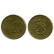 10 евроцентов Финляндии 1999 г.
