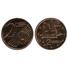 2 Евроцента Греции 2013 Г.