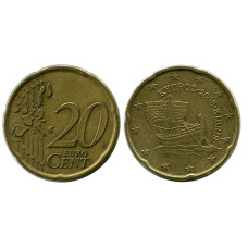 20 Евроцентов Кипра 2008 Г.