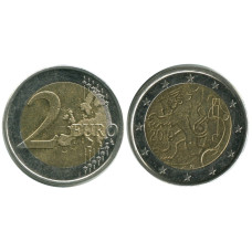 2 Евро Финляндии 2010 Г., 150-Летие Введения В Финляндии Собственной Валюты