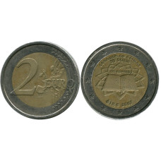 2 Евро Ирландии 2007 Г., 50 Лет Подписания Римского Договора