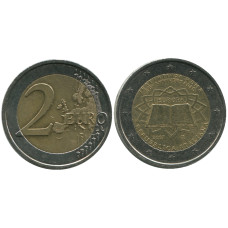 2 Евро Италии 2007 Г., 50 Лет Подписания Римского Договора
