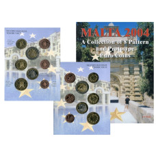 Набор Пробных Евро-Монет Мальты 2004 Г.