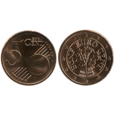 5 Евроцентов Австрии 2014 Г.