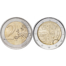 2 евро Финляндии 2010 г., 150 лет финской валюте