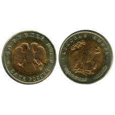 50 рублей 1993 г., Гималайский медведь