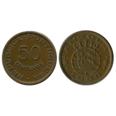 50 сентаво Анголы 1958 г.