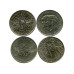 Монета Набор из 4-х монет Великобритании (юбилейные)