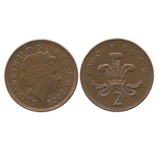 2 пенса Великобритании 2003 г.