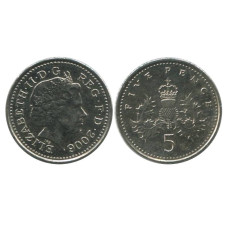 5 пенсов Великобритании 2006 г.