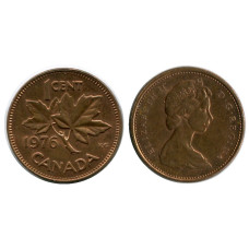 1 цент Канады 1976 г.