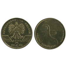 2 злотых Польши 2003 г., Угорь европейский