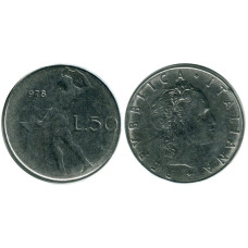 50 лир Италии 1978 г.