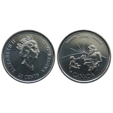 25 центов Канады 2000 г., "Мудрость"
