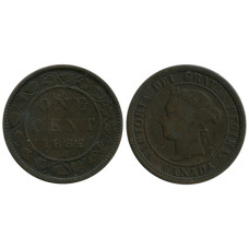 1 цент Канады 1882 г. 2