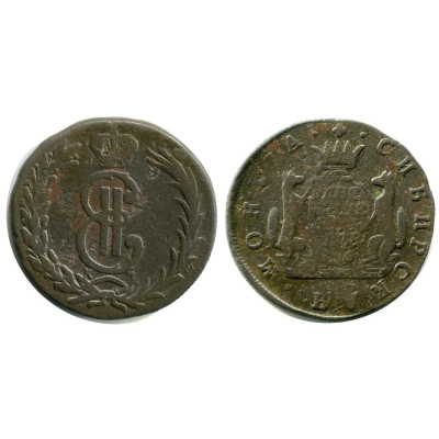 Монета 2 копейки России 1768 СМ
