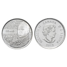 25 центов Канады 2012 г., Генерал-майор Исаак Брок