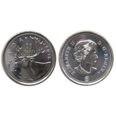 25 центов Канады 2016 г., Олень