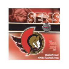 Годовой набор 7 монет Канады 2007 г. Хоккейный клуб "Оттава Сенаторс" сезон 2006-2007