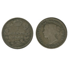 5 центов Канады 1882 г.